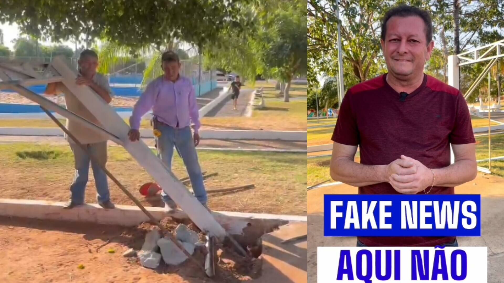 Imagem de compartilhamento para o artigo Desmonte de ponto de táxi gera acusações de perseguição política e prefeito de Alcinópolis se pronuncia: Fake news da MS Todo dia